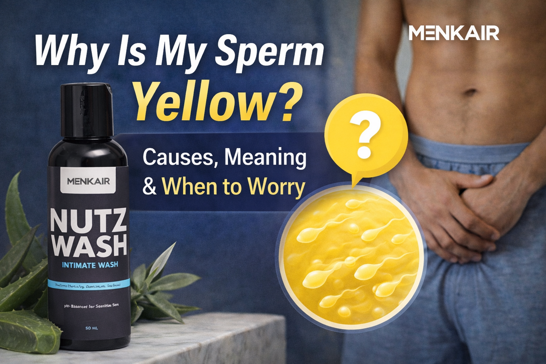 Why Is My Sperm Yellow? Causes, Meaning & When to Worry