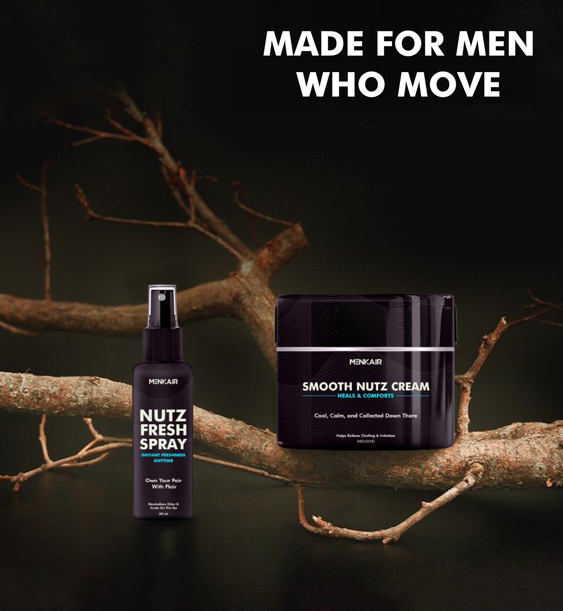 MADE FOR MEN WHO MOVE